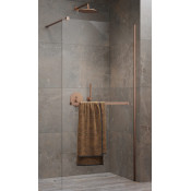 Душевая перегородка Radaway Modo New Brushed Copper II 389104-93-01W 100 брашированная медь/прозрачное