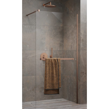 Душевая перегородка Radaway Modo New Brushed Copper II 389095-93-01W 95 брашированная медь/прозрачное