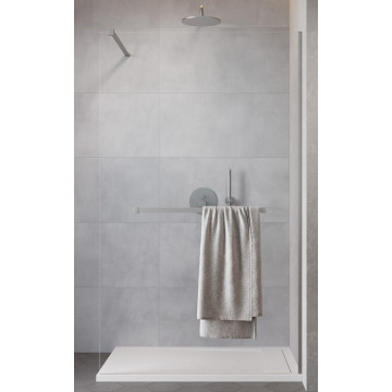 Душевая перегородка Radaway Modo New Brushed Nickel II 389084-91-01W 80 брашированный никель/прозрачное