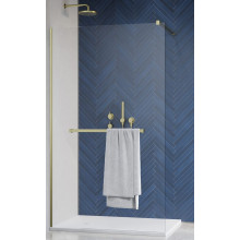 Душевая перегородка Radaway Modo New Brushed Gold II 389164-99-01W 160 брашированное золото/прозрачное
