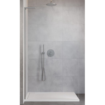 Душевая перегородка Radaway Modo SL Brushed Nickel II 10319095-91-01L 95 брашированный никель/прозрачное