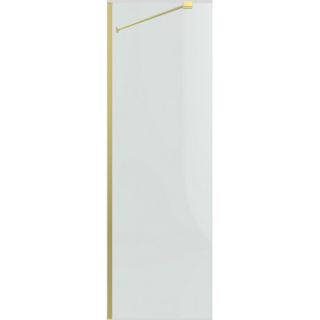Штора для ванной Radaway Modo New Brushed Gold PNJ II 10006090-99-01 90 брашированное золото/прозрачное