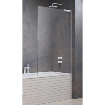 Штора для ванной Radaway Modo SL White PNJ II 10316080-04-01R 80 белый/прозрачное