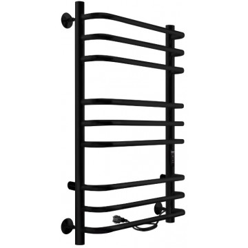 Электрический полотенцесушитель Indigo Brace Lux LCBLE80-50BRRt 80x50 черный муар