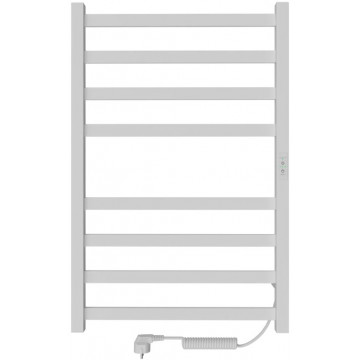 Электрический полотенцесушитель Indigo Oktava Slim 3 LСLOKS3E80-50WMRt 80x50 белый матовый