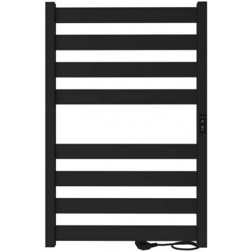 Электрический полотенцесушитель Indigo Oktava Slim 5 LСLOKS5E80-50BRRt 80x50 черный муар