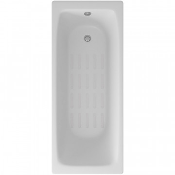 Чугунная ванна Delice Biove DLR220509-AS 170x75 с антискользящим покрытием, белый