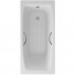 Чугунная ванна Delice Repos DLR220508R-AS 170x70 с ручками с антискользящим покрытием, белый