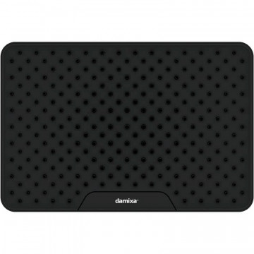 Верхний душ Damixa Merkur 940050300 черный матовый