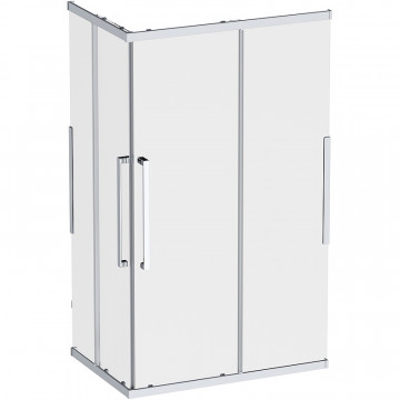 Душевой уголок AM.PM Func W84G-403-12080-MТ 120x80 матовый хром/прозрачное