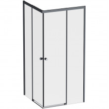 Душевой уголок AM.PM X-Joy W94G-403-9090-BТ 90x90 черный/прозрачное