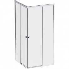 Душевой уголок AM.PM X-Joy W94G-403-9090-МТ 90x90 матовый хром/прозрачное