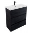Тумба под раковину Art&Max Family-M FAMILY-M-750-3C-PIA-HC hard coal
