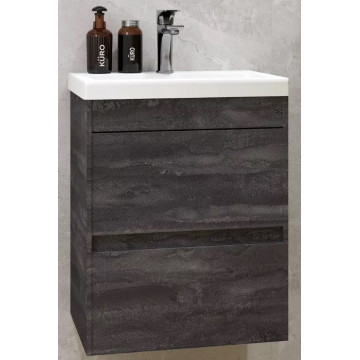 Тумба под раковину Art&Max Family-M Family-M-400-2C-SO-IS iron stone