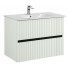 Тумба с раковиной Art&Max Torino AM-TORINO-800-2C-SO-LO-P/AM7110-80 80 лотос