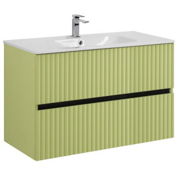 Тумба с раковиной Art&Max Torino AM-TORINO-900-2C-SO-MN-P/AM7110-90 90 мята