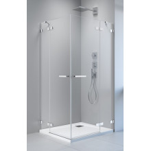 Душевой уголок Radaway Arta KDD II 386420-03-01L/386170-03-01L/386420-03-01R/386170-03-01R 80Lx80R хром/прозрачное