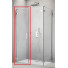 Створка двери Radaway Arta DWD+S W 386180-03-01L 40L хром/прозрачное