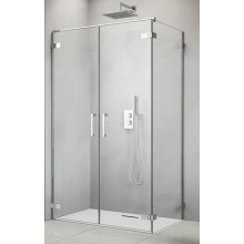 Душевой уголок Radaway Arta DWD+S 386180-03-01L/386050-03-01R/386110-03-01 80x80 L хром/прозрачное