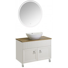 Комплект мебели для ванной ASB-Woodline Риола 1199001 100 белый