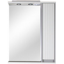 Зеркальный шкаф АСБ-Мебель Мирано 12258 65 R белый