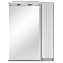 Зеркальный шкаф АСБ-Мебель Мирано 12259 75 R белый