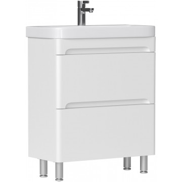 Тумба с раковиной Equil Nice tnNICE60.2Y-05/9595-60 60.2Y белый матовый