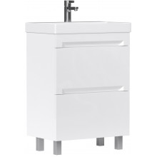 Тумба с раковиной Equil Corner tnCRNR60.2Y-06/9696-60 60.2Y белый