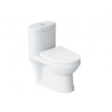 Унитаз моноблок Badenbecher, детский, крышка микролифт, белый, T02W