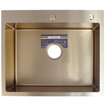 Мойка для кухни Gerhans K36050G 60x50 золото