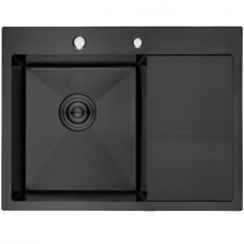 Мойка для кухни Gerhans K35848B-L 58x48 графит