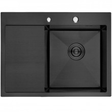 Мойка для кухни Gerhans K35848B-R 58x48 графит