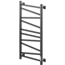 Полотенцесушитель электрический Ника Step-4 100/50 U черный матовый