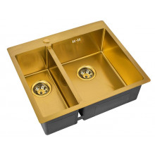 Мойка для кухни Zorg SZR-59-2-51-R BRONZE бронза