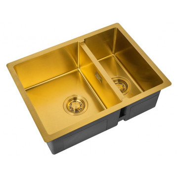Мойка для кухни Zorg Light ZL R 580-2-440 BRONZE бронза
