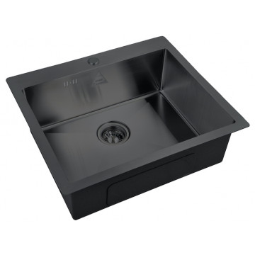 Мойка для кухни Zorg Steel Hammer SH 5951 GRAFIT графит