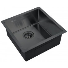 Мойка для кухни Zorg Steel Hammer SH 4444 GRAFIT графит