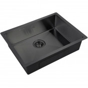 Мойка для кухни Zorg Steel Hammer SH 5844 GRAFIT графит