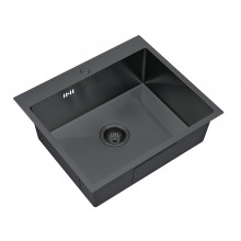 Мойка для кухни Zorg Steel Kitchen SKS 5951 GRAFIT графит