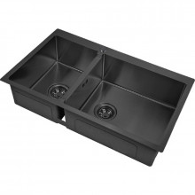 Мойка для кухни Zorg Steel Kitchen SKS 78-2-51-R GRAFIT графит