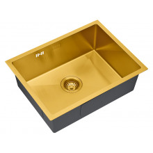 Мойка для кухни Zorg Steel Kitchen SKS 5844 BRONZE бронза
