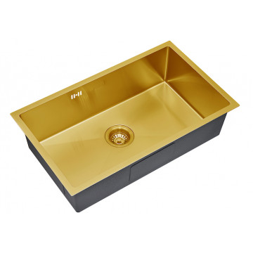 Мойка для кухни Zorg Steel Kitchen SKS 7444 BRONZE бронза