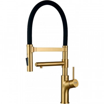 Смеситель для кухни Zorg Inox SZR-1010 BRONZE Magnit бронза