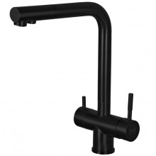 Смеситель для кухни Zorg Inox SZR-7039 BLACK черный