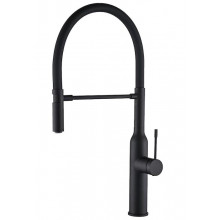 Смеситель для кухни Zorg Steel Hammer SH 2022 BLACK черный