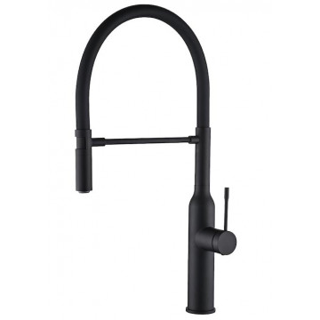 Смеситель для кухни Zorg Steel Hammer SH 2022 BLACK черный