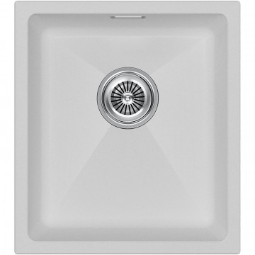 Мойка для кухни Paulmark Lumi UNI LU41-WH 41x46 белый