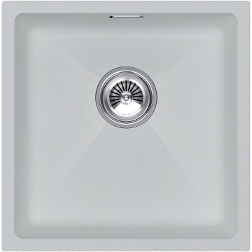 Мойка для кухни Paulmark Lumi UNI LU45-WH 45.5x46 белый