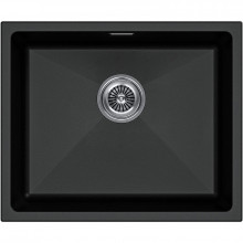 Мойка для кухни Paulmark Lumi UNI LU55-BL 55.5x46 черный