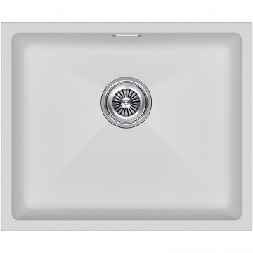 Мойка для кухни Paulmark Lumi UNI LU55-WH 55.5x46 белый